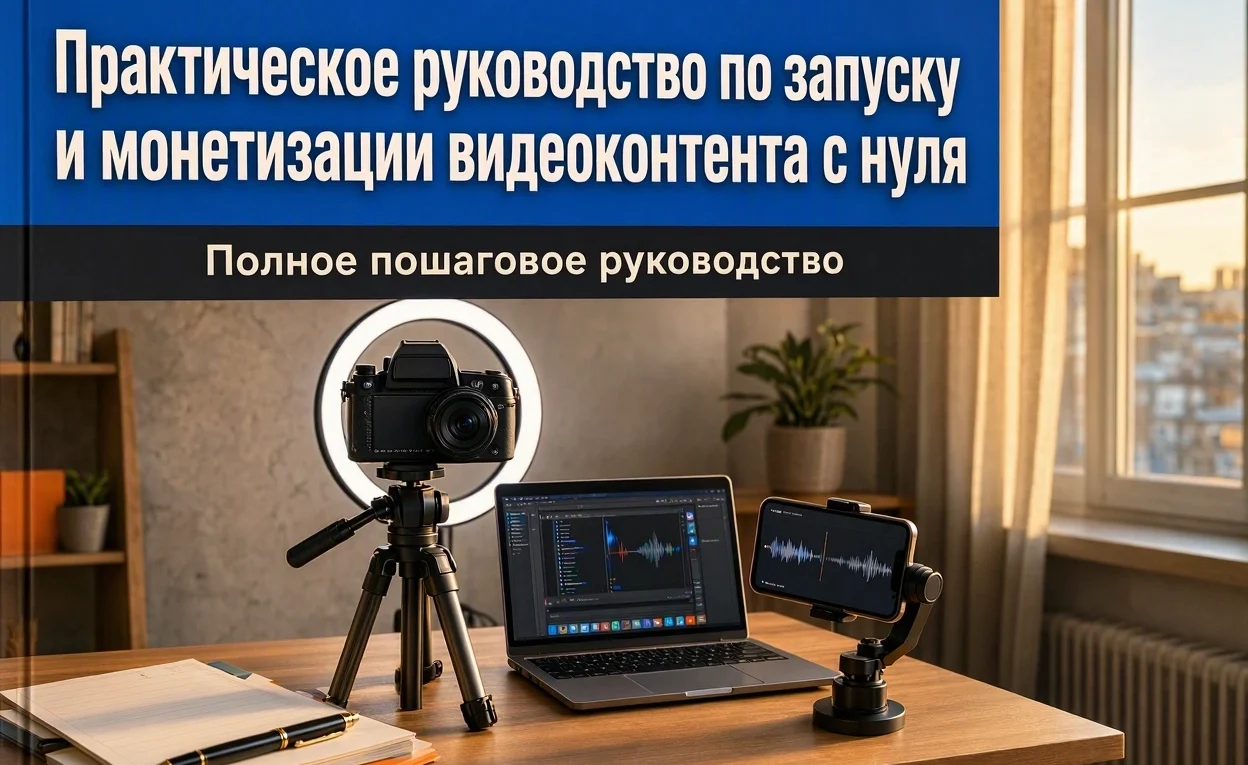 Практическое руководство по запуску и монетизации видеоконтента с нуля